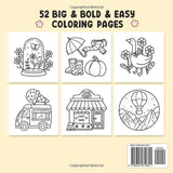 Bold and Easy Coloring Book