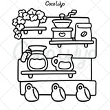 Bold and Easy Coloring Book
