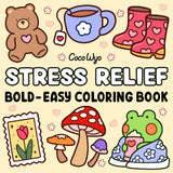 Bold and Easy Coloring Book