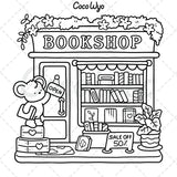 Little Corner Cozy Spaces Coloring Book