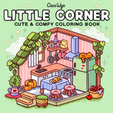 Little Corner Cozy Spaces Coloring Book